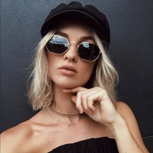 NWT "Like" Ray-Ban Hexagonal Sunglasses